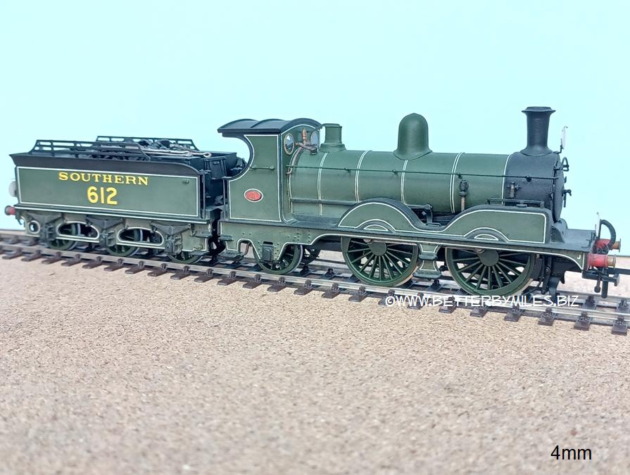 Gallery 4mm model tender locomotive image