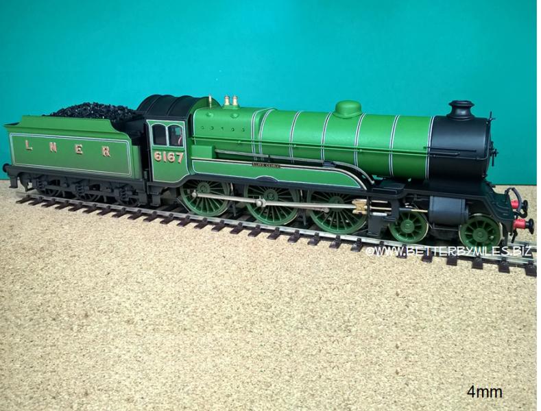 Gallery 4mm model steam tender loco photo