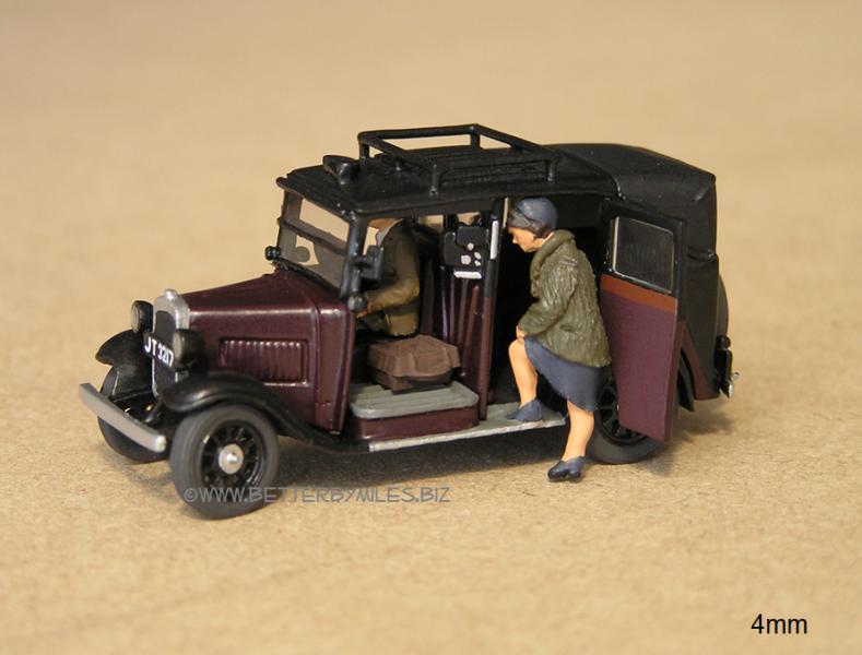 Gallery 4mm kit built taxi photograph