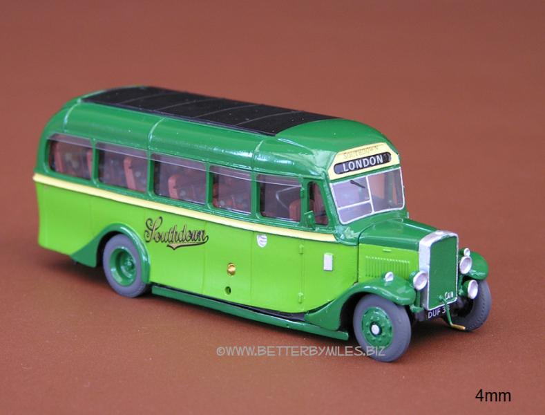 Gallery 4mm kit built road vehicle coach image