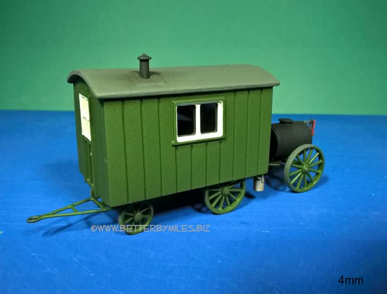 Gallery 4mm kit built steam traction trailer photo